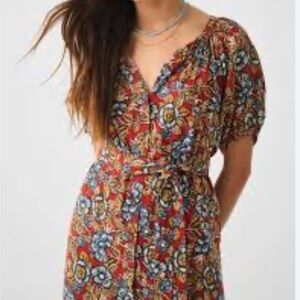 Faherty Isha Midi Dress